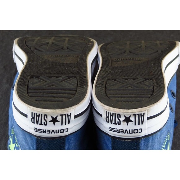 Converse All Star Toddler Unisex 13 Medium Blue High Top Fabric 659970F - Picture 8 of 9